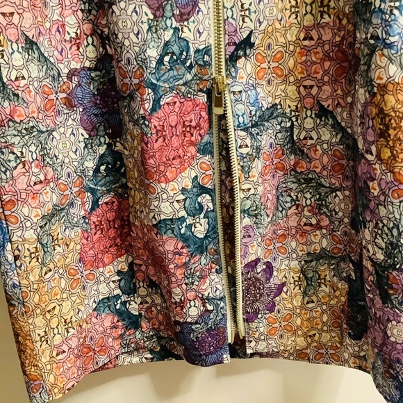 H&M Size 6 Bodycon Sleeveless Floral Sheath Dress - Picture 5 of 8